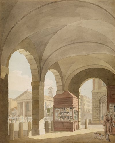 セントポール、コヴェントガーデンc.1765-75（紙に黒鉛とトイレ） 作： John Miller